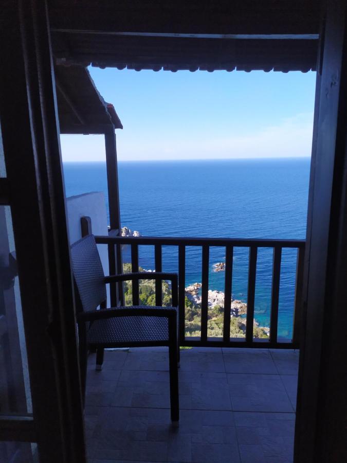Double Studio Room In Mylopotamos With Beautifull View Tsagkarada Exterior foto